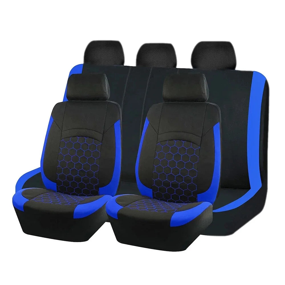 Universal Breathable and Durable 9-Piece All-Season Comfortable Soft Five-Seater Covers