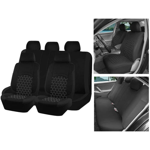 Universal Breathable and Durable 9-Piece All-Season Comfortable Soft Five-Seater Covers