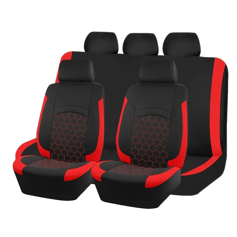 Universal Breathable and Durable 9-Piece All-Season Comfortable Soft Five-Seater Covers